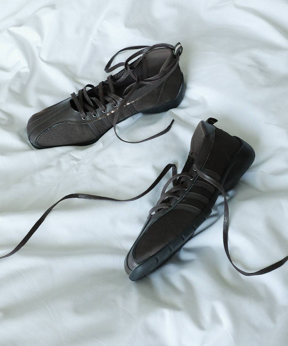 【Rockfish!】Bliss Laceup Sneakers - Choco