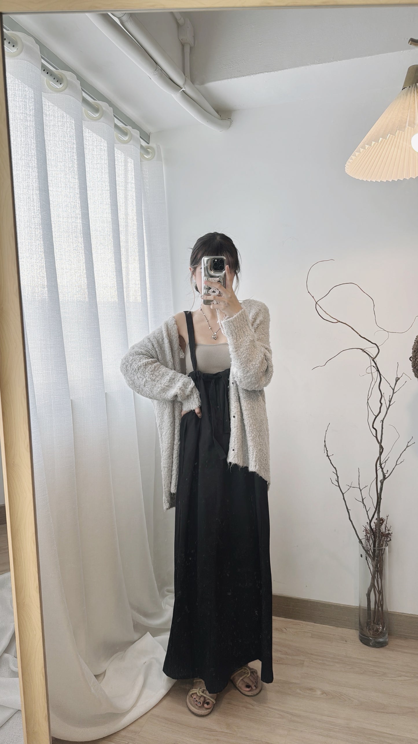 【🎉新年日系感up！】 Freya Momo Outer 🐋/ Grey