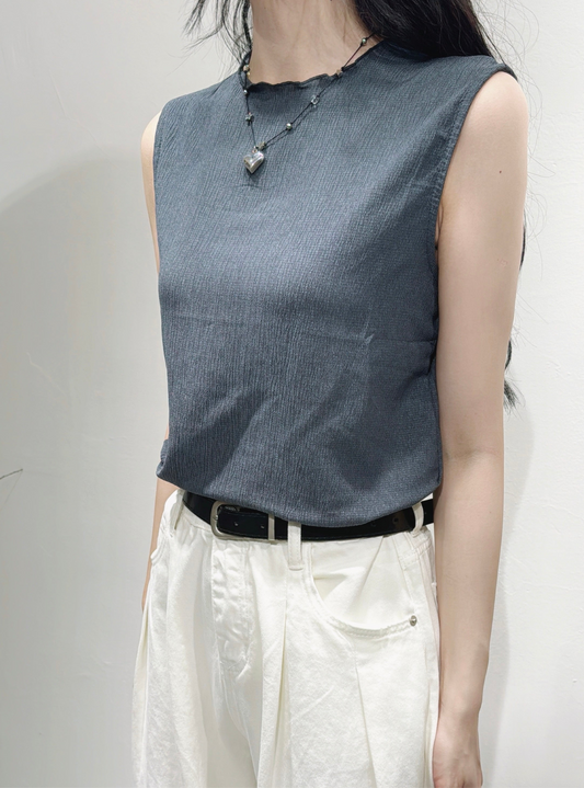 [ 內搭神物！] Ruffle Vest/ 4 colors