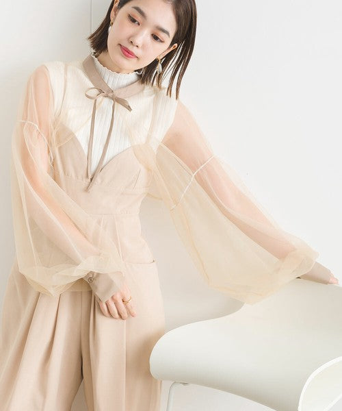 see through bolero/ 3 colors