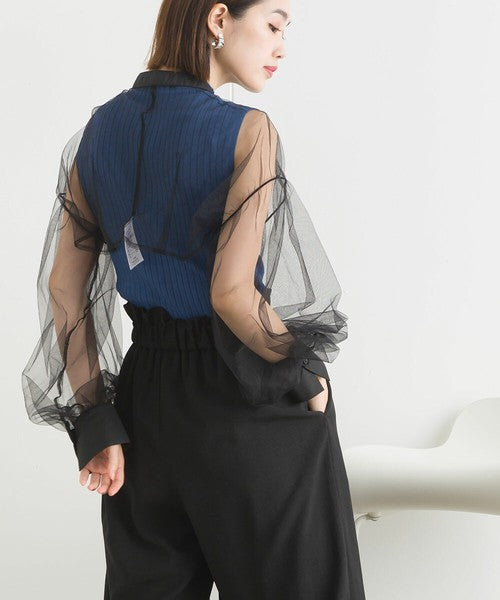 see through bolero/ 3 colors