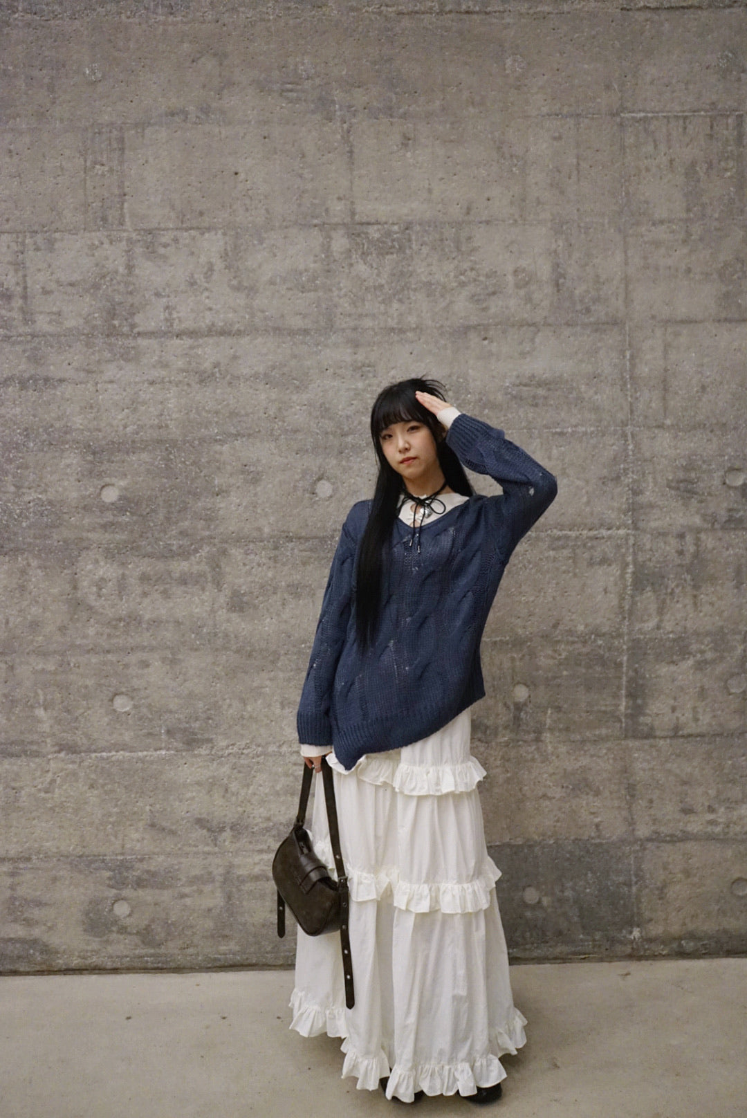 【🧧新年HAPPY價！】 Flavia Knit/ Blue