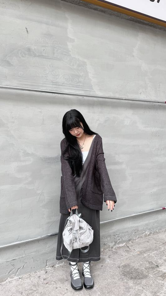 [溫柔感UP!] Omee Outer/ Charcoal