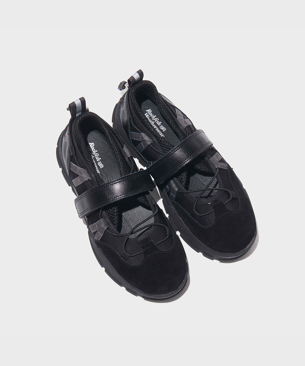 【Rockfish!】Bryn Velcro Sneakers - Black