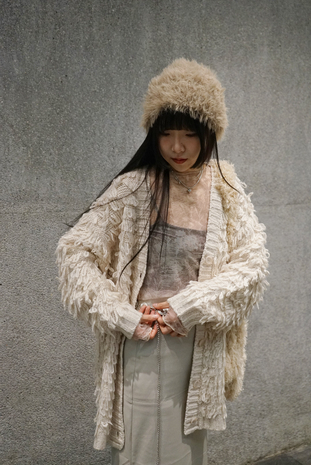 【日系感 UP 🔝 】Hayee outer/ ivory