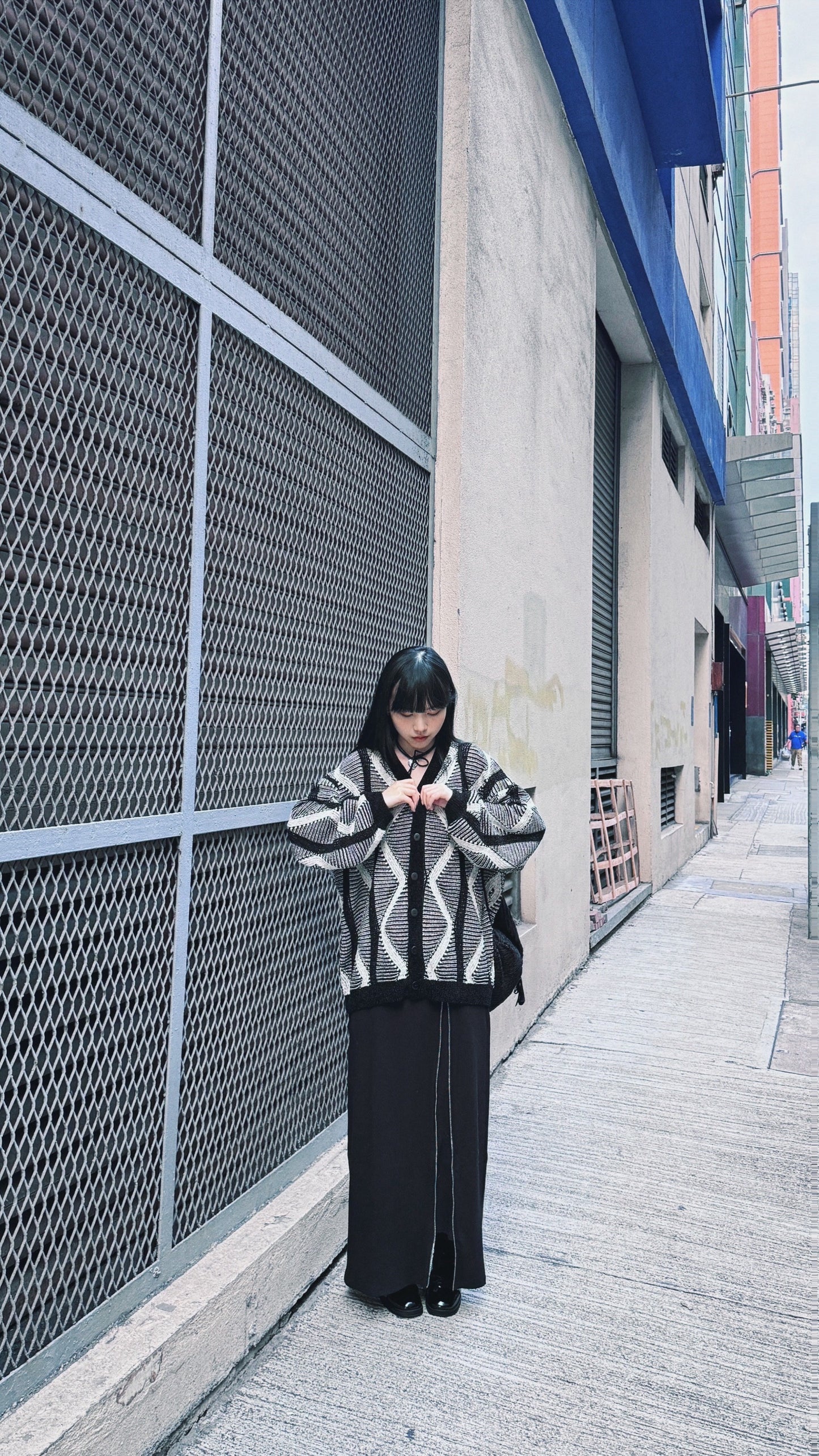 Geometric jacket / Black