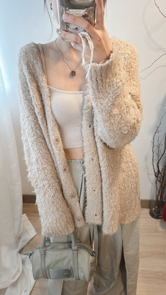 【🎉新年日系感up！】 Freya Momo Outer 🐋/ Beige