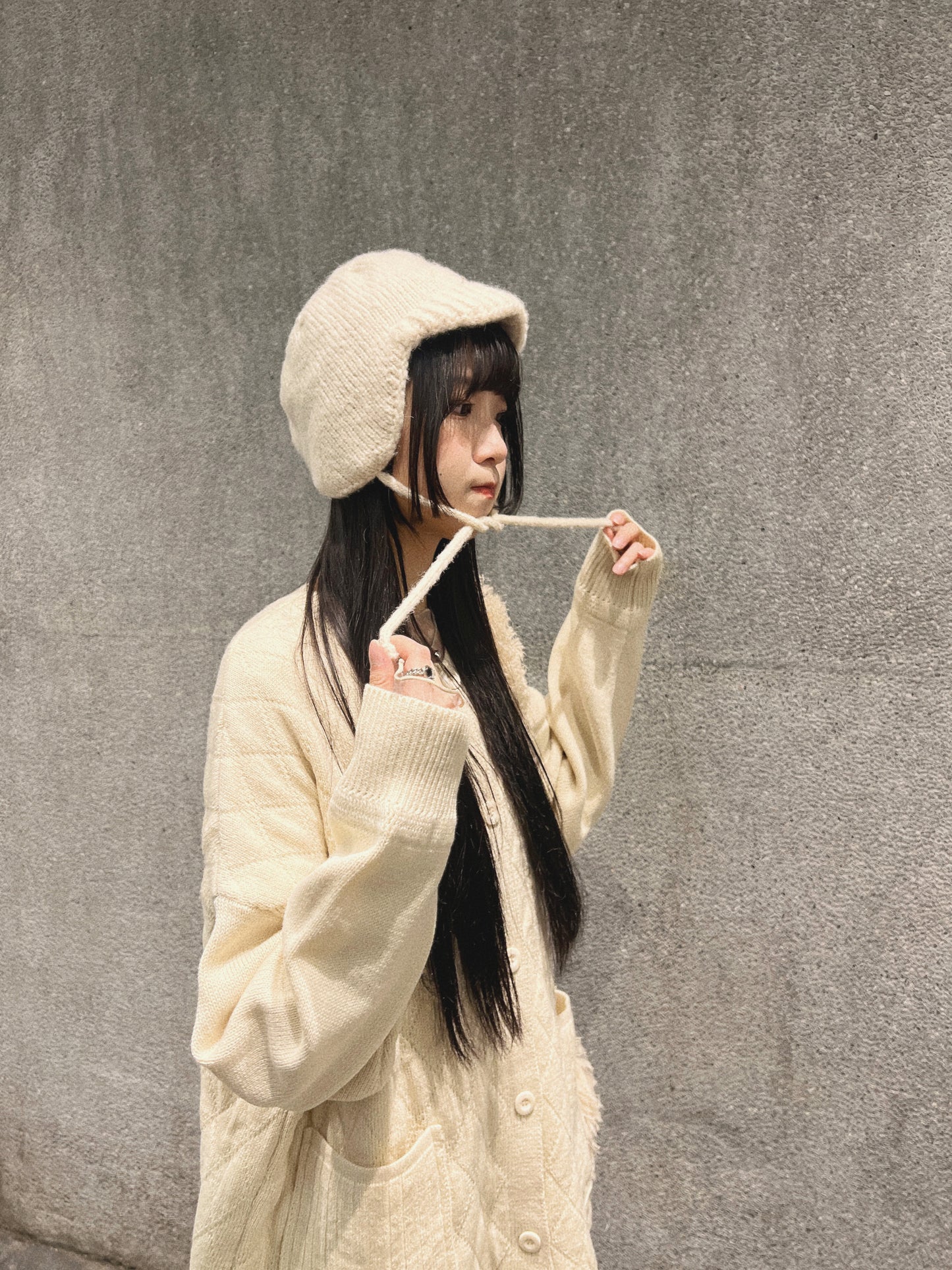 【完售即止！】Yooni outer/ beige