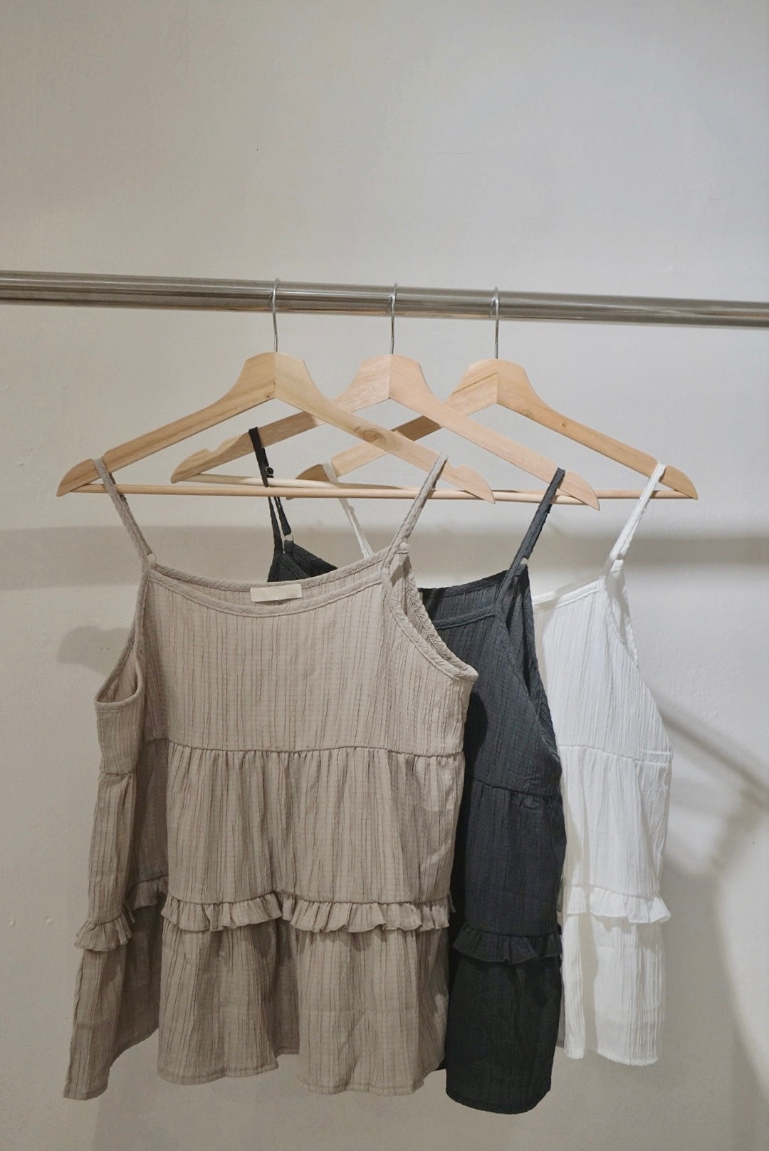 [ 大愛！] to summer sleeveless/ beige