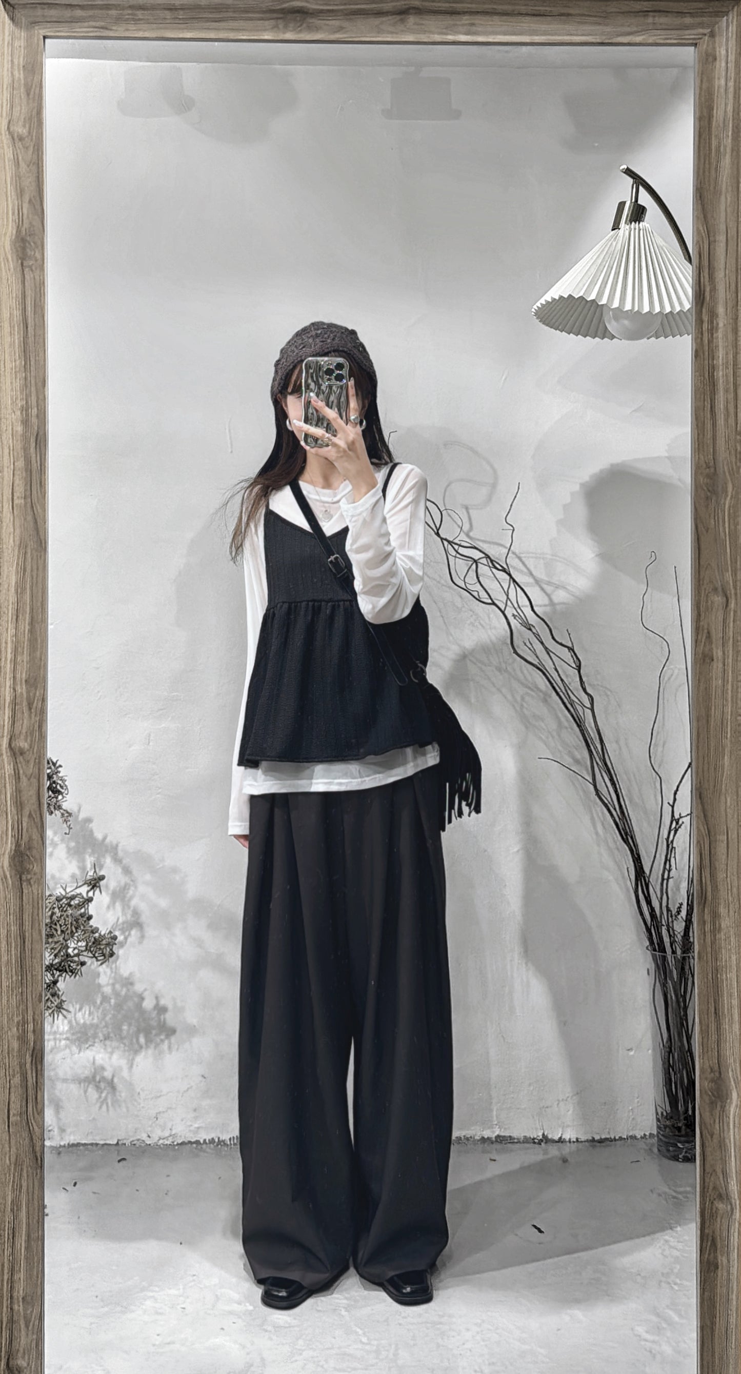 [ 一套兩件！] Luna set / black