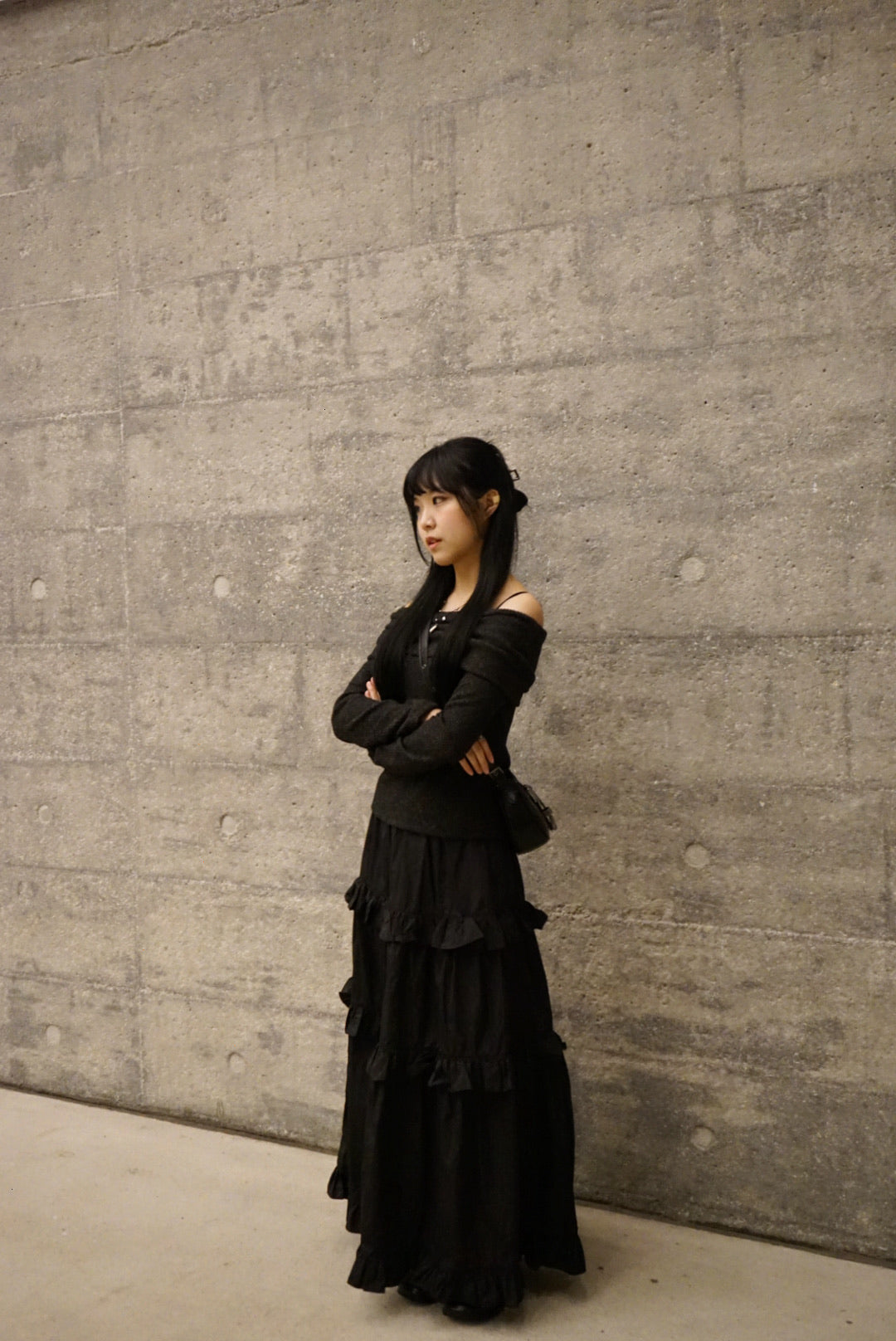 【GIRLY♡ 今期大推！】Cake Layer skirt - Black