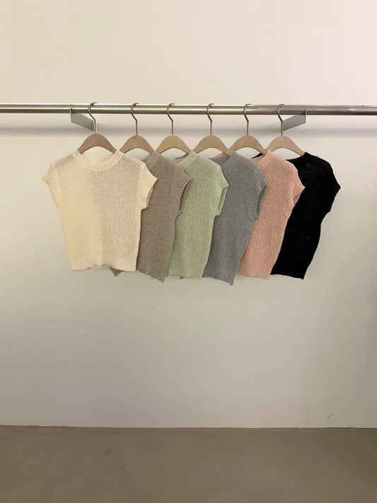 [溫柔感 GET！] Basic Knit top / 6 colors