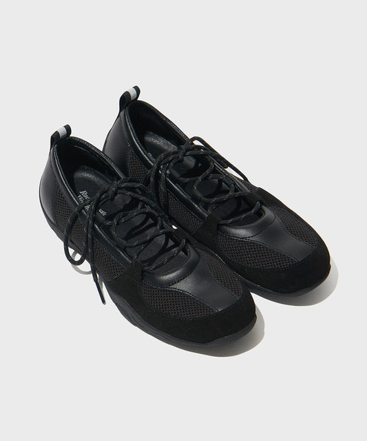 【Rockfish!】Nicole Laceup Sneakers - Black