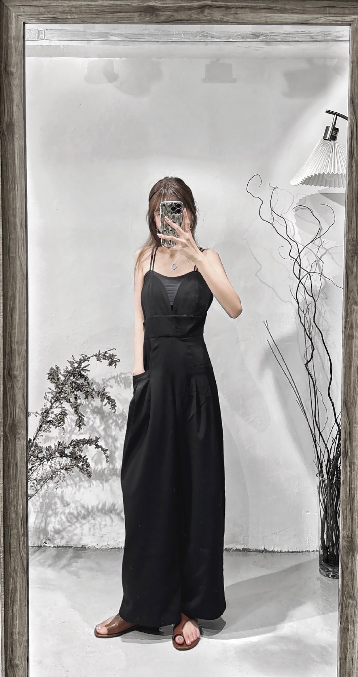 [ 完售即止！] Mooni jumpsuit/ black