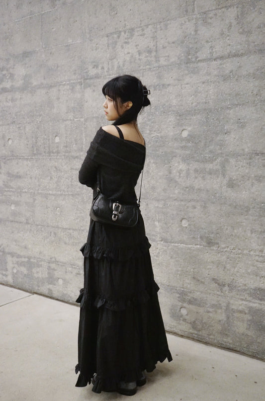 【GIRLY♡ 今期大推！】Cake Layer skirt - Black