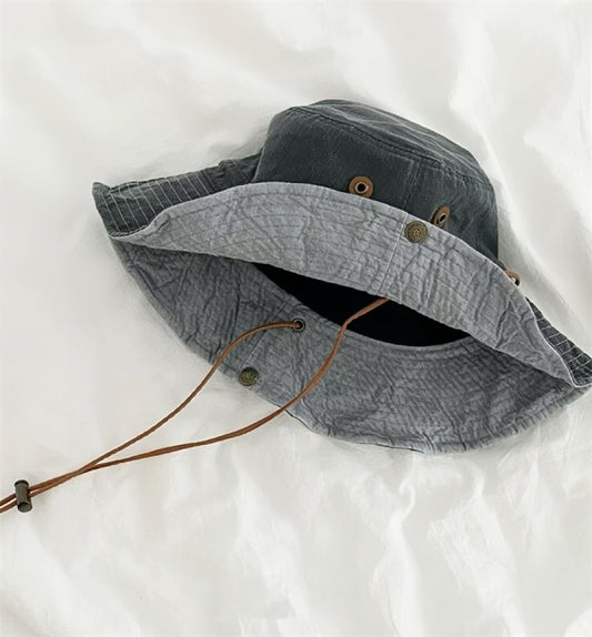 [ must have! ] washed hat / 2 colors